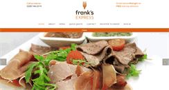 Desktop Screenshot of franksexpress.com
