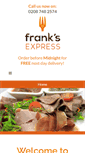 Mobile Screenshot of franksexpress.com